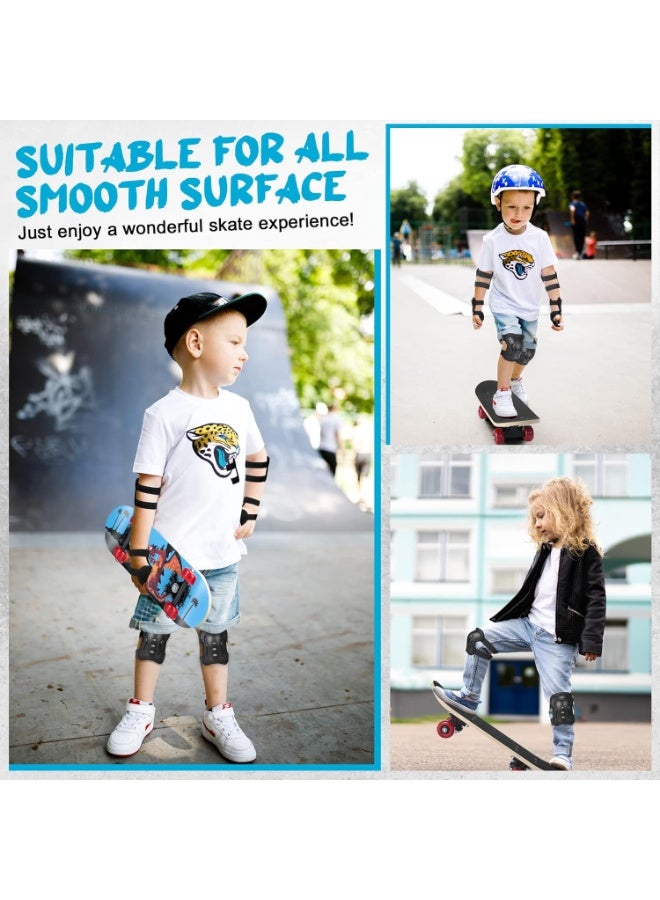 Bukela 7 Pcs Skateboard for Toddlers Beginners Knee Elbow Pads Wrist Guards Gear Set - Image 3